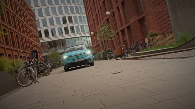 Nissan elétrico num contexto urbano